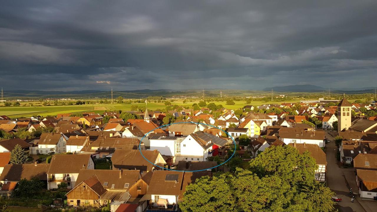 Ferienwohnung Sonnenschein Rheinhausen Kültér fotó