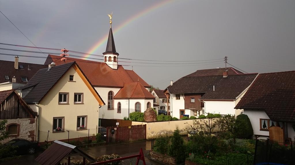 Ferienwohnung Sonnenschein Rheinhausen Kültér fotó